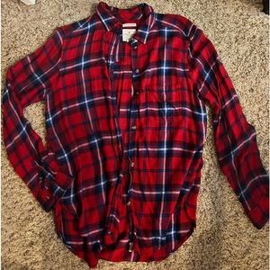 American Eagle Plaid Fannel